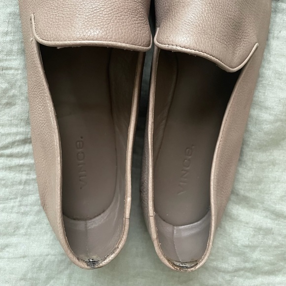 Women Vince Leather loafer 7.5 - Picture 2 of 6